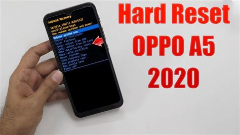 Hard Reset OPPO A5 2020 Factory Reset Remove Pattern Lock Password