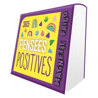 Magn Tique Frigo Pens Es Positives Cartonn Collectif