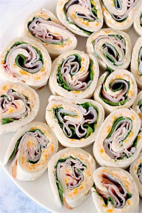 Ham And Cheese Tortilla Roll Ups Recipe Crunchy Creamy Sweet