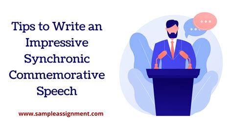 Tips To Write Synchronic Commemorative Speech And Topics Ideas