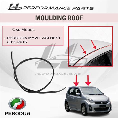 Perodua Myvi Lagi Best 2011 2016 Second Generation M600 2011 Roof