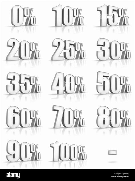 Cartel De Porcentaje Imágenes Recortadas De Stock Alamy