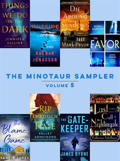 Amazon The Minotaur Sampler Volume New Books To Make Your