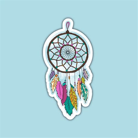 Dream Catcher Sticker Etsy