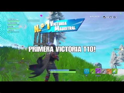 Primera Victoria T Fortnite Ishti Youtube