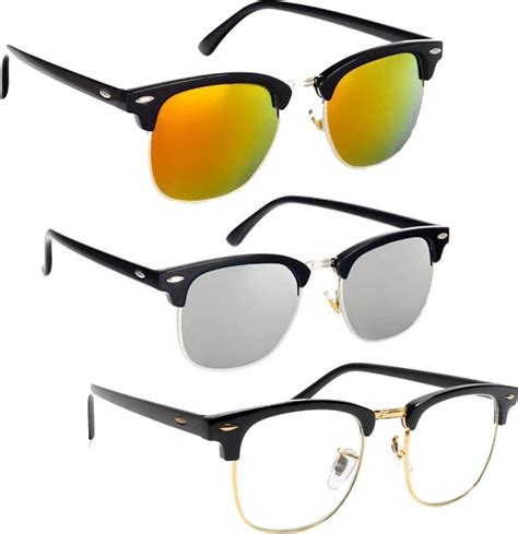 Clubmaster Sunglasses Clear