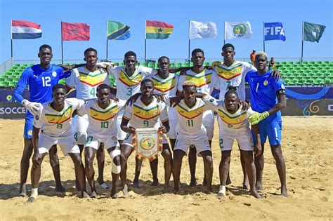 Can Beach Soccer Le Sénégal défie lEgypte pour une place en finale et