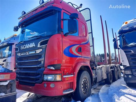 SCANIA R730 timber truck for sale Finland, LR33403