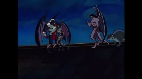 Thailog Demona Goliath And Bronx From Disneys Gargoyles Gargoyles