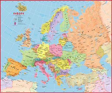 Staff Choice: Children's Map of Europe - Maps International Blog