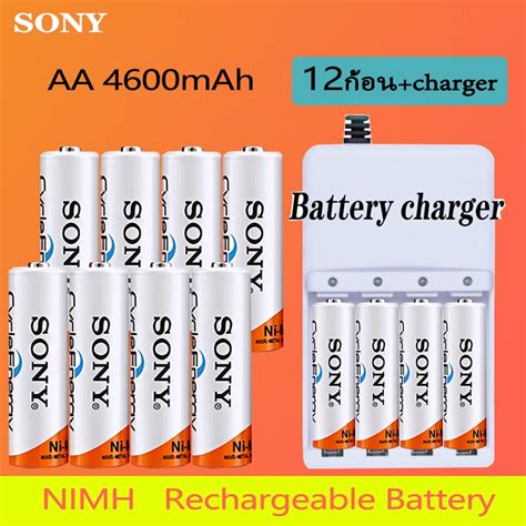 Sony Chargeraa Mah Nimh Rechargeable Battery