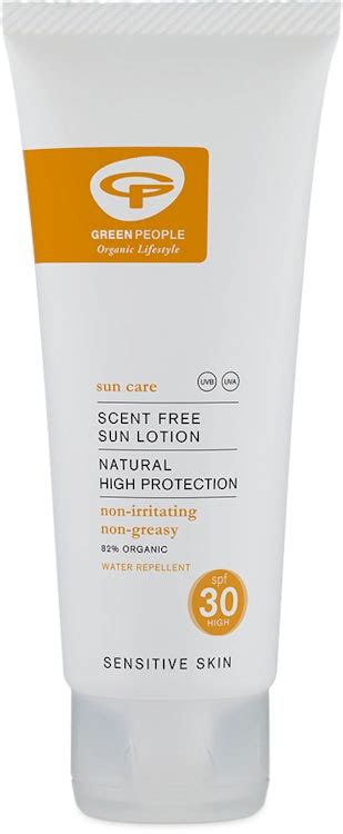 Green People Sun Lotion Scent Free Spf30 100ml Medino