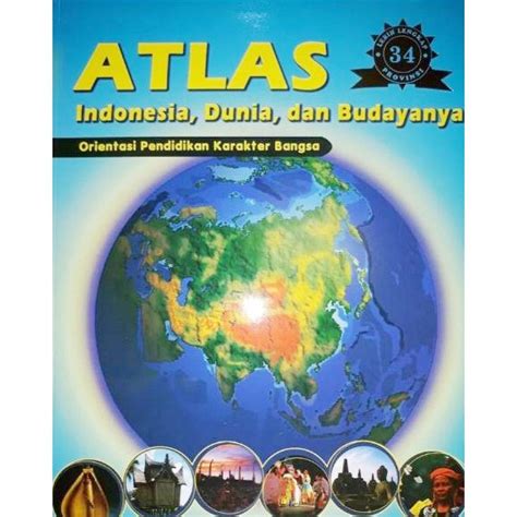 Jual Buku Atlas Indonesia Dunia Dan Budayanya Original Shopee Indonesia