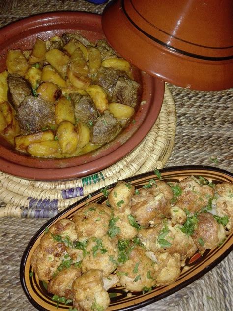 Tajine Au Boeuf Et Pommes De Terres Et Chou Fleur Cuisine Alg Rienne