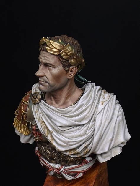 Gaius Julius Caesar Bust By Anson Putty Paint