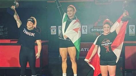 Rhianon Lovelace Wins U64kg 2022 Worlds Strongest Woman Contest