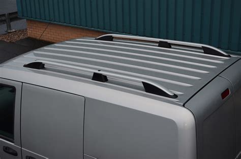 Aluminium Roof Rack Rails Side Bars Set To Fit Lwb Ford Transit Connect