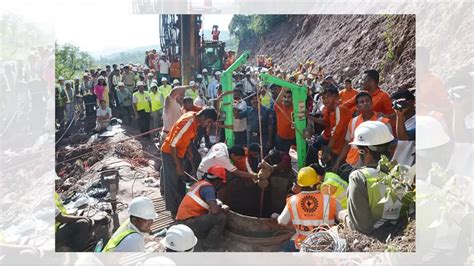 Operation To Rescue Trapped Workers In Bilaspur Tunnel In A Nail