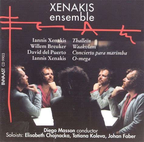 Xenakis Ensemble Diego Masson Muziek