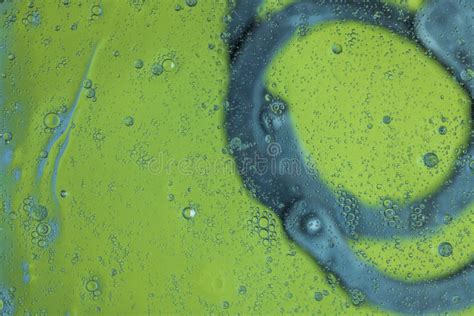 Close Up View Of Light Green Abstract Texture And Handcuffs Underwater