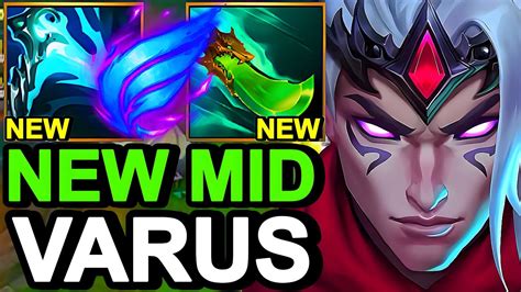 Wild Rift China Varus Mid New Broken Op Varus Build Runes