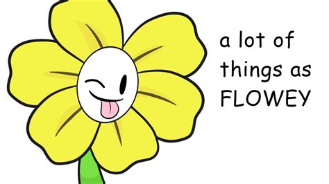 Saying A Lot Of Things As Flowey Animated Youtube