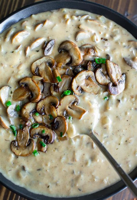 Creamy Mushroom Soup Recipe Peas And Crayons Recipe Creamy Mushroom Soup Mushroom Soup