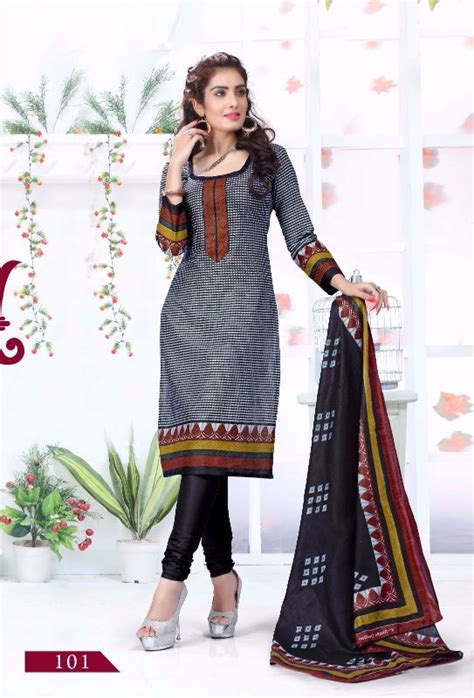 Cotton Printed Dress Materials At Rs 260 Piece S प्रिंटेड कॉटन ड्रेस