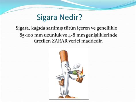 PPT Sigaranın Zararları PowerPoint Presentation free download ID