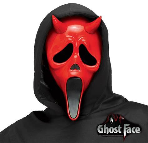 Licensed Devil Face Scream Ghost Face Halloween Day Night Killers