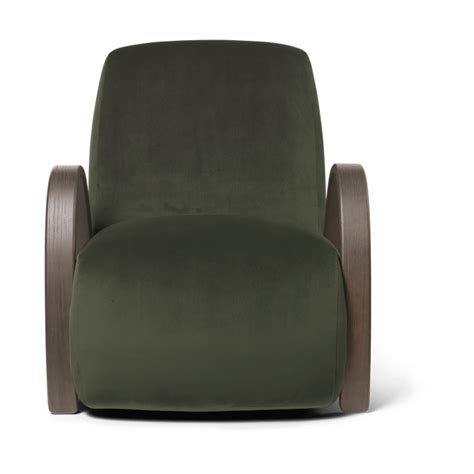 Buur Lounge Chair Rich Velvet Ferm Living → Nordicnestde