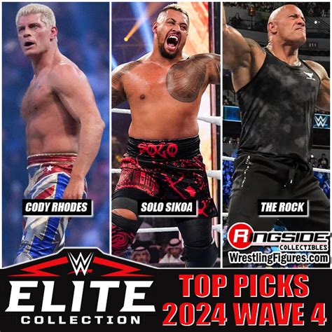 WWE Elite Top Picks 2024 Wave 4 Ringside Collectibles