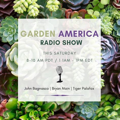 In The Garden Radio Show | Home and Garden Reference