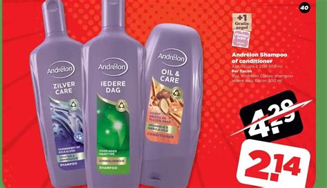 Andr Lon Shampoo Of Conditioner Aanbieding Bij Plus