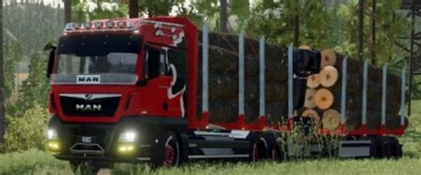 Fs Man Tgx Forest Special V Trucks Mod F R Farming Simulator