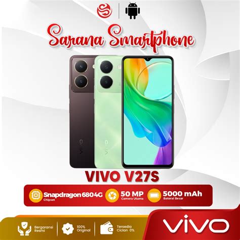 Jual Vivo Y27S 8 128GB 8 256 NFC 8GB Extended RAM 50MP Camera 44W