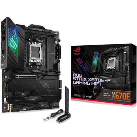 Placa M E Asus Rog Strix X E F Gaming Wi Fi Amd Soquete Am No