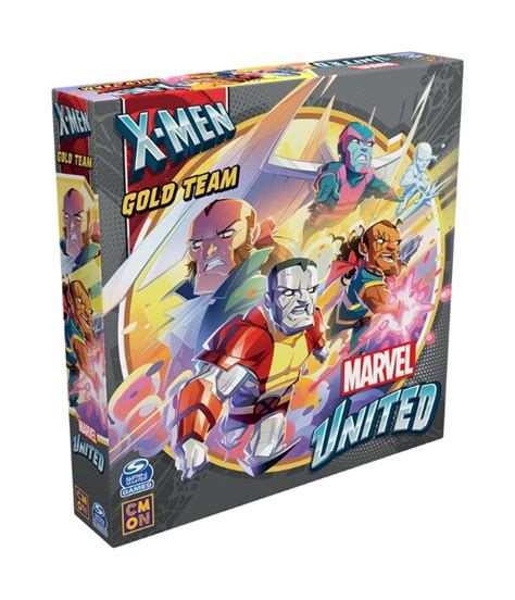 Marvel United X Men Gold Team Expans O Gruta Bsb Board Games