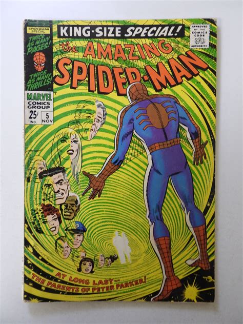 The Amazing Spider Man Annual Vg Cumulative Spine