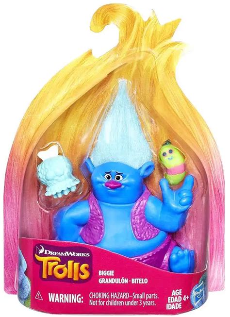 Trolls Biggie Action Figure With Mr Dinkles Hasbro Toys Toywiz