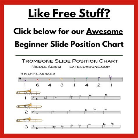 A Better Trombone Slide Position Chart Extendabone