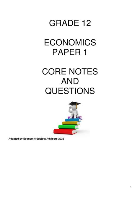 Grade Economics P Notes Grade Economics Paper Core Notes And