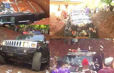 Coffins For Who Nigerian Man Buried In A Bmw Worth Over Sh9 Million