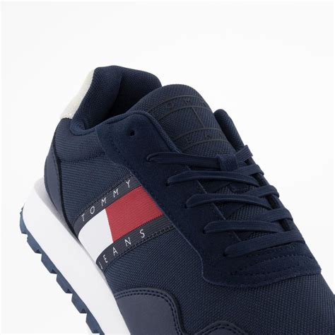 Buty Tommy Jeans Retro Runner Em Em C M Skie Granatowe