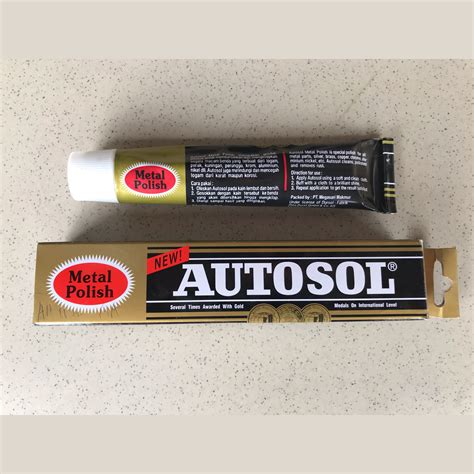 Autosol Metal Polish Pembersih Dan Pengkilap Logam Gr Lazada Indonesia