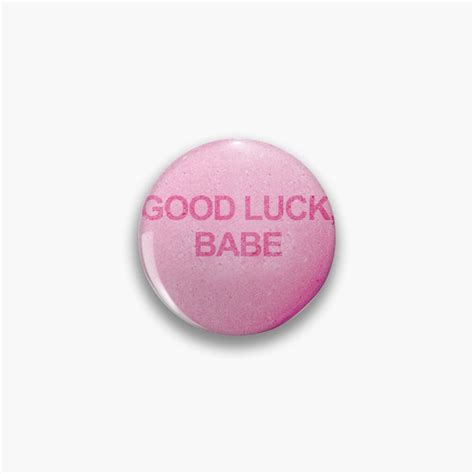Good Luck Babe Sweet Heart Sticker For Sale By Stareyed Redbubble