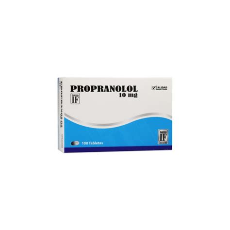 PROPRANOLOL 10 mg IF Ibero Fármacos