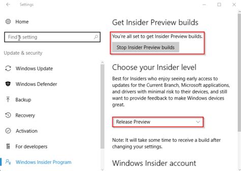 [tuto] Windows 10 Comment Recevoir Les Mises à Jour Windows Insider