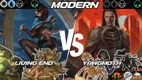 Living End Vs Yawgmoth Mtg Modern Youtube