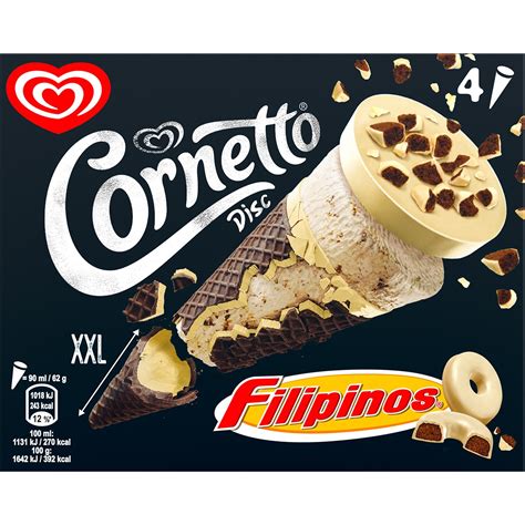 Filipinos Cono De Helado Unidades Estuche Ml Cornetto